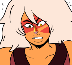 drawendo:  I’m done for today, Have a flustered Jasper.  