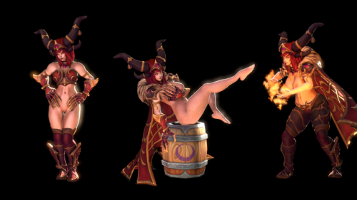 ambrosine92:    Alexstrasza ( HotS) Model Released  You can find it at SFMlab here. Model is made by @magmallow <3. This model was voted on by my patreons so big thanks to them for making it happen. 