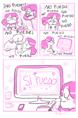 moccacafecomics:  1x81 - Sí puedoVa a sonar muy autoayuda 4ever