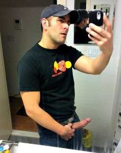 commandolover:  Is he naked under his jeans?  Hot men don’t