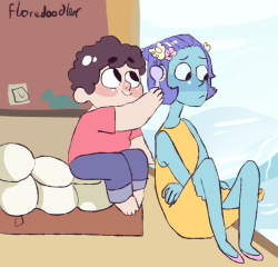 floredoodler:    what if Lapis is Afraid of mirrors bc of what