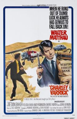 moviepostersgalore:  Charley Varrick (1973) A man, his wife,