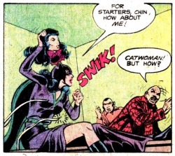 billyarrowsmith:  It fucking rules that Catwoman wears a mask