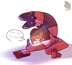 galacticvaporeon:  edd but he’s flexible   also I just wanted