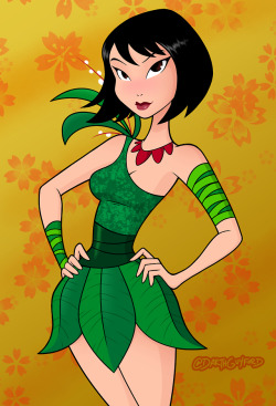 darthguyford:  Commissioned drawing of Ashi from Samurai Jack.