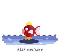 artmonkeymg:  Day 129 Magikarp! #magikarp #pokemon #pokemon20thanniversary