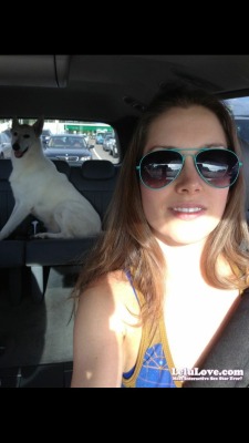 There&rsquo;s a hairy white bitch in my back seat http://www.lelulove.com Pic
