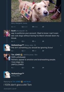 wittywallflower:how much you wanna bet these guys treat dogs