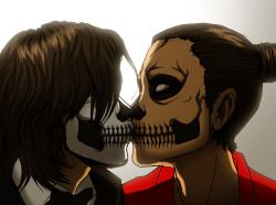 jasperciferart:  Beso de Halloween Art by Joseph Kun 