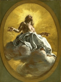 Giovanni Battista Gaulli (Il Baciccio), Christ in Glory, late