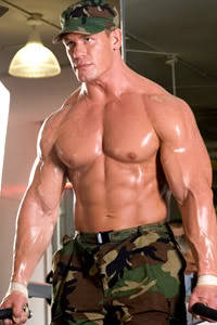 all-that-junk:  thecasualwwefan:  Cena in camo. Not much is better.