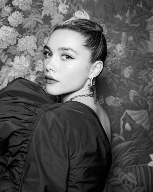 fitzwilliamsdarcy: Florence Pugh attends the British Vogue and