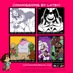 lookatthatbuttyo:    Also, commissions are back open again. 5