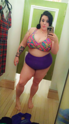 thegeekygreek:  justabebopbaby:  I finally bought my first fatkini!!