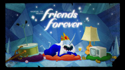 Friends Forever - title carddesigned by Joy Angpainted by Nick