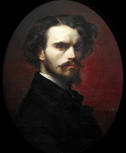 aqua-regia009: Alexandre Cabanel - Self-Portrait, 1852.    