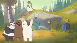 squidbles:  Another new pic of We Bare Bears. Really love the