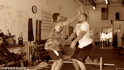 joeperdepoepie:  New Equipment at Strength Camp 