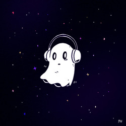 sketchinthoughts: been feeling sad so napstablook seemed fitting