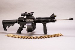 gunrunnerhell:  Custom A Spikes Tactical AR-15 with quite the