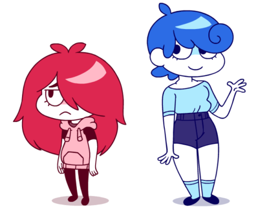 itsgrindtime:here’s the initial character designs for the sisters in my consent video!!!  please, check it out & vote for it!!!  if you could also share it, too, that might help out younger folks who need this info!!!