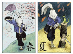 xombiedirge:  Usagi Yojimbo by David Petersen / Blog / Tumblr