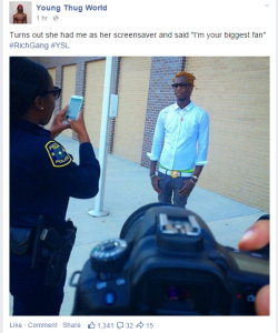 yoursus:  809212:  Young thug the solution to police brutality