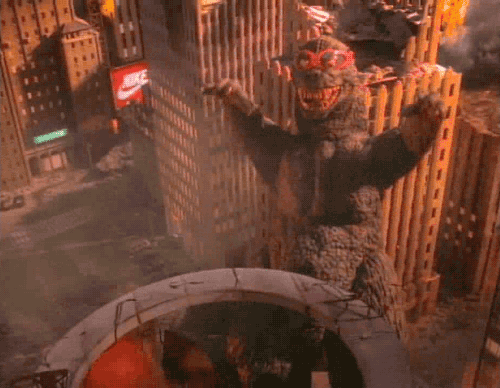 gameraboy:  Godzilla vs. Charles Barkley