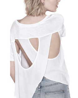 noirettediary:Cross Back Shirt - SHOP HERE