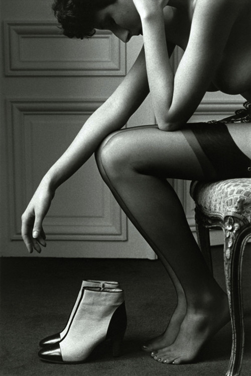 my-secret-eye: Jeanloup Sieff, Lisa Gerber, Paris, France, 1979