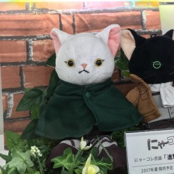 snkmerchandise: News: Shingeki no Kyojin x Broccoli Nyaa~ Costumes