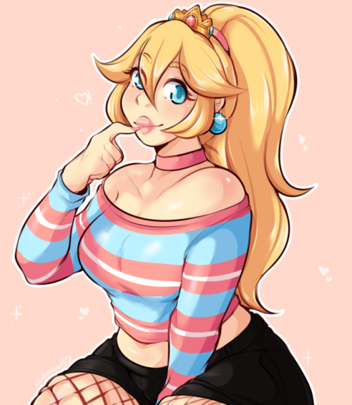 queenchikkibug:  felt like doodling a Peach! 