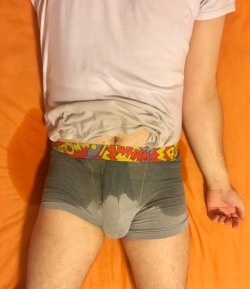 wetpantsandbriefs: forced-bedwetting:  today the slave couldn’t