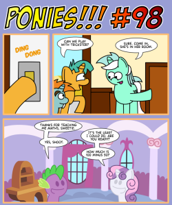 poniesbangbangbang:  PONIES!!! #98 Snails is a cool guy and doesn’t