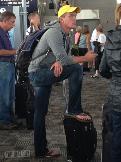 servethealpha:  I wish I were there to carry His bags.   Enabling