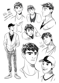 recsketch:  Tadashi Hamada - Big Hero 6Sketch Dump - just getting