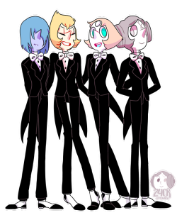goopy-amethyst: 24cr:  tux pearls! all of them together! (transparent.)