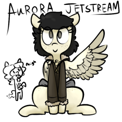 And then finally, we have Aurora Jetstream, an oc created by