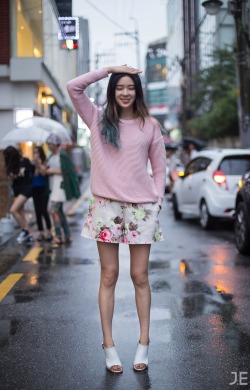 koreanmodel:  Streetstyle : Irene Kim shot by Jonney Eun 
