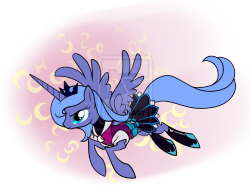 epicbroniestime:  KH Princess Luna by *Sakuyamon