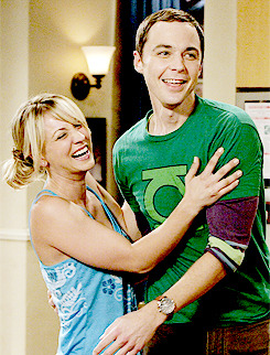 bigbangsheldon:  Jim Parsons and Kaley Cuoco BTS photos. 