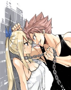 dooshiedoosh:  Natsu borrowed some chains.  Those chains lead