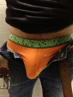 ivanisalive:  Chonies of the day. Went to take a leak and realized