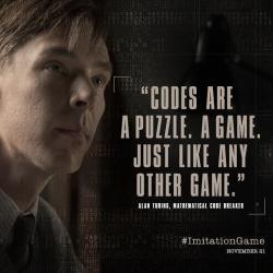  The Imitation Game @ImitationGame · Sep 20 His mind is