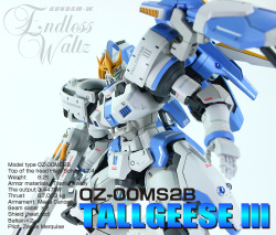 gunjap:  MG 1/100 OZ-00MS2B TALGEESE III: Latest Work by KOMA-P