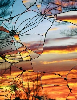 f-l-e-u-r-d-e-l-y-s:  Bing Wrights: Broken Mirror / Evening Sky