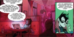 themysteryoftheunknownuniverse:  Garnet and Pearl in new Batgirl