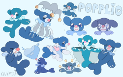 nymria:  hello i love popplio   <3 <3 <3