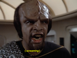 mogifire:  girlwholovesturtles: I have a lot of respect for Klingons