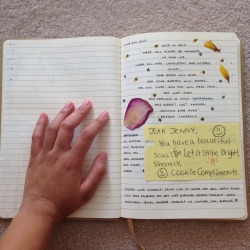 californian:  good vs bad days in the journal // ig @ jenny.dork